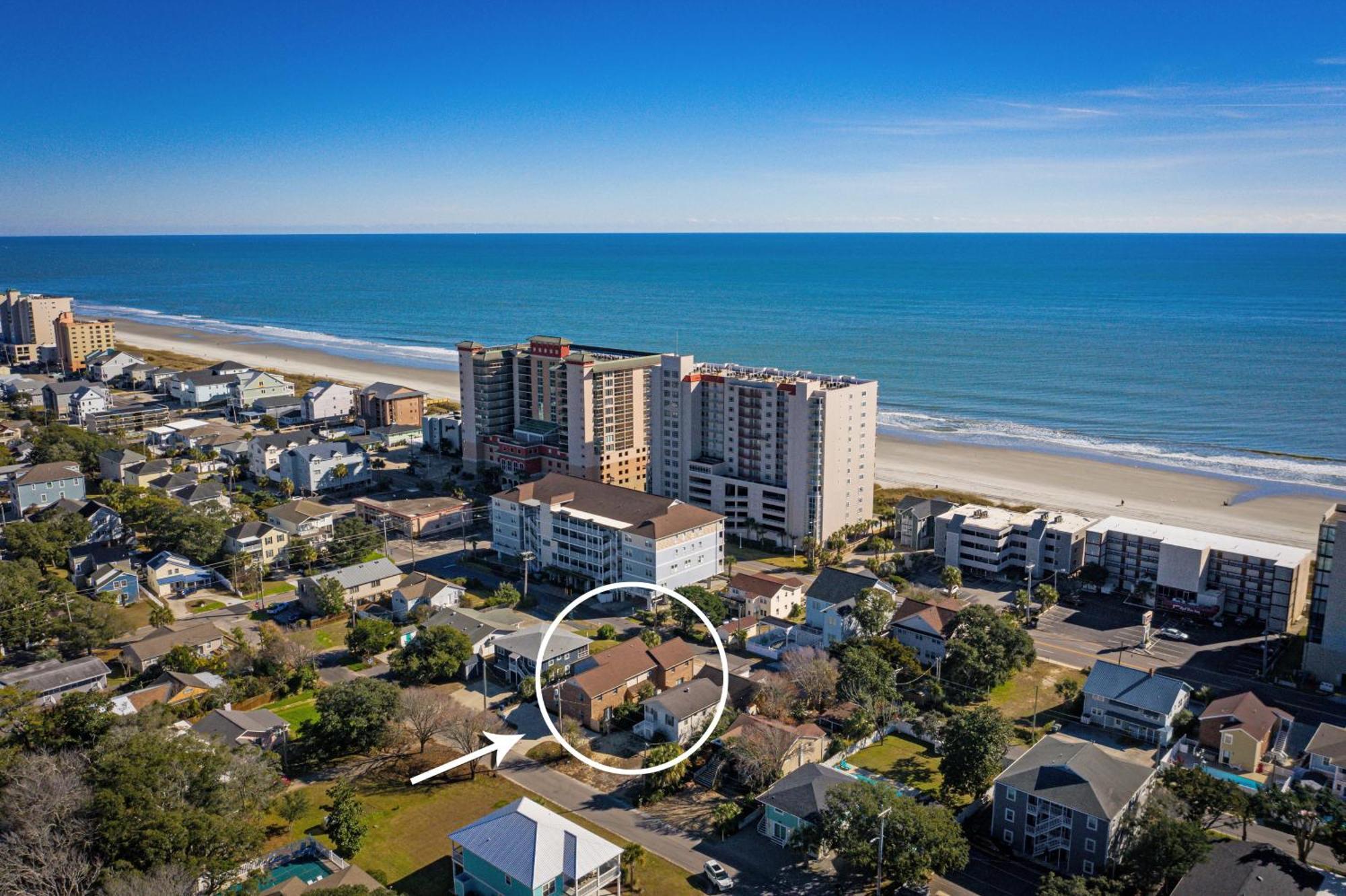 Вілла 1408 Perrin Dr, Unit A - Ocean Walk Sleeps 8 Мертл-Біч Екстер'єр фото